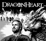 DragonHeart title screen for GameBoy